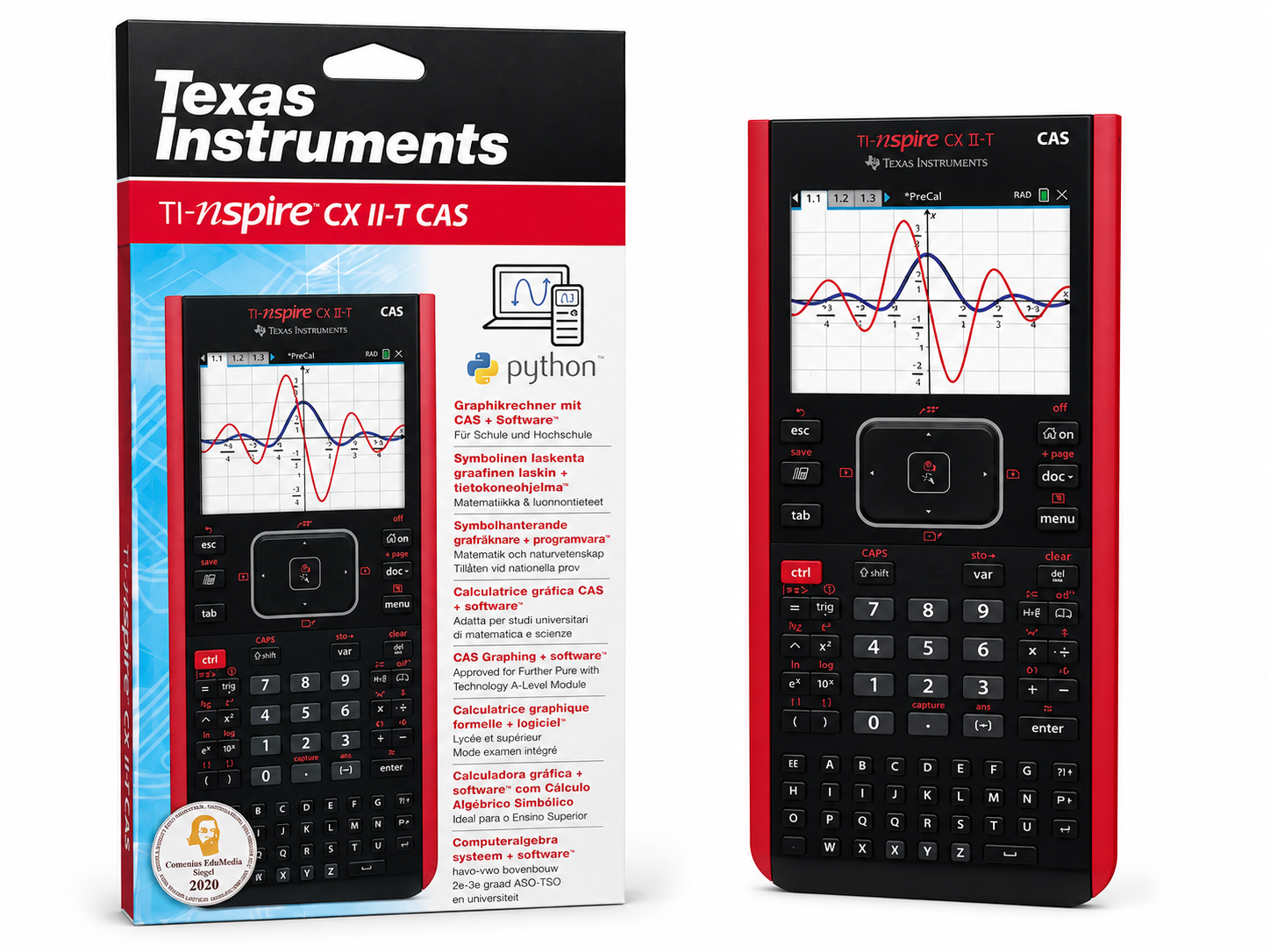 Texas Instruments TI-Nspire CX II-T CAS